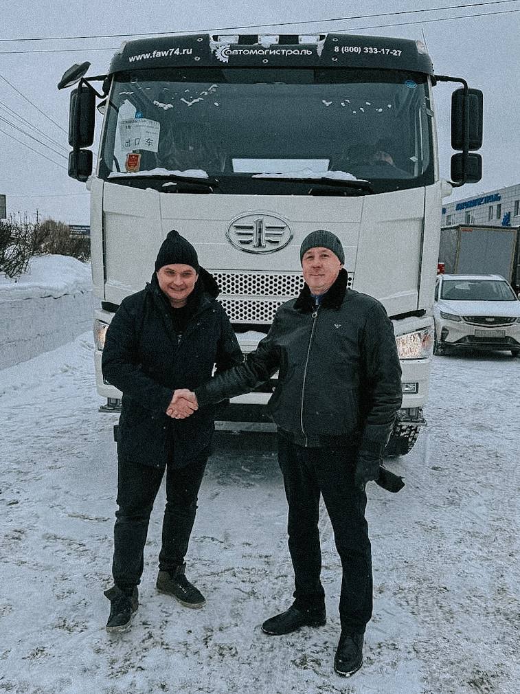 Отгрузка МВ-10 на базе FAW J6P