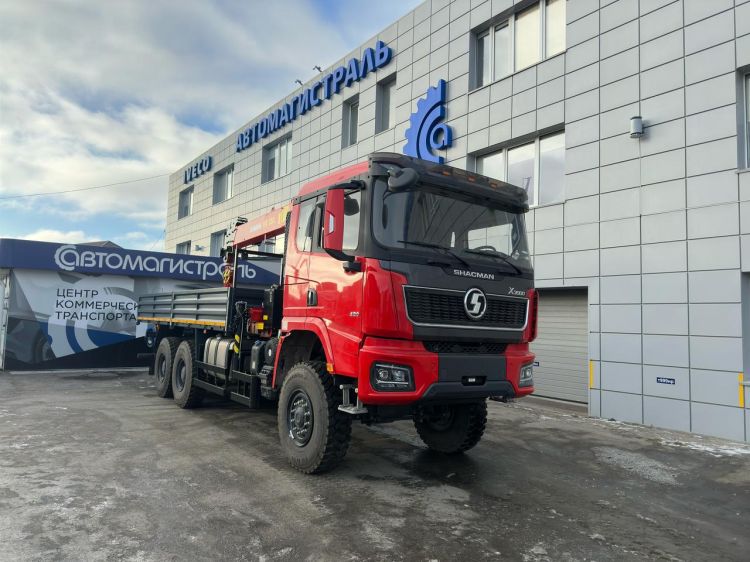 Как включить установку КМУ на SHACMAN X3000?