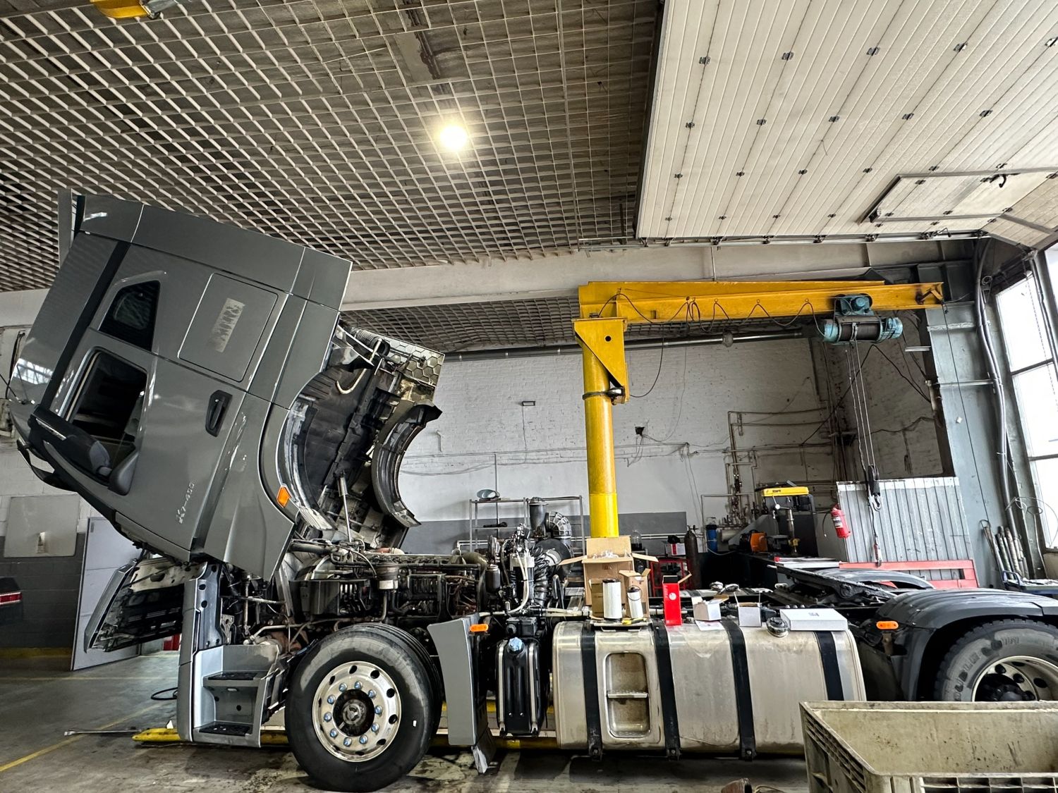 Первый пошел!  первый автомобиль JAC заехал в «Миасс-Автомагистраль» на плановое ТО!