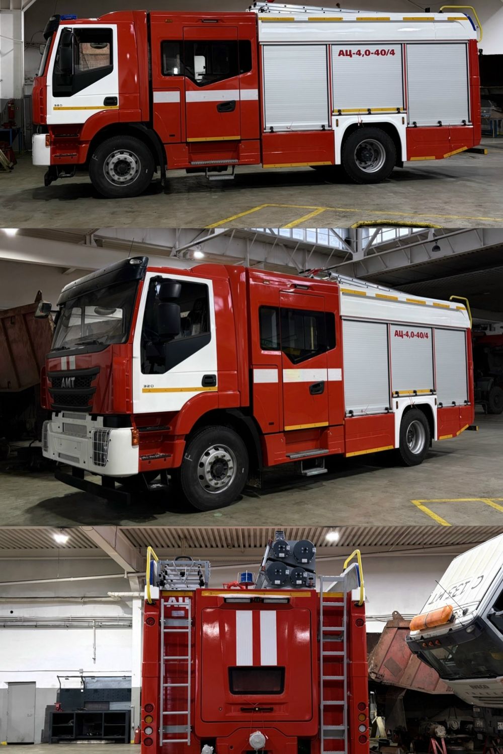 Грамотное ТО тяжёлого шасси АМТ (Завод АМТ город Миасс) с дизельным двигателем 520 л.с.