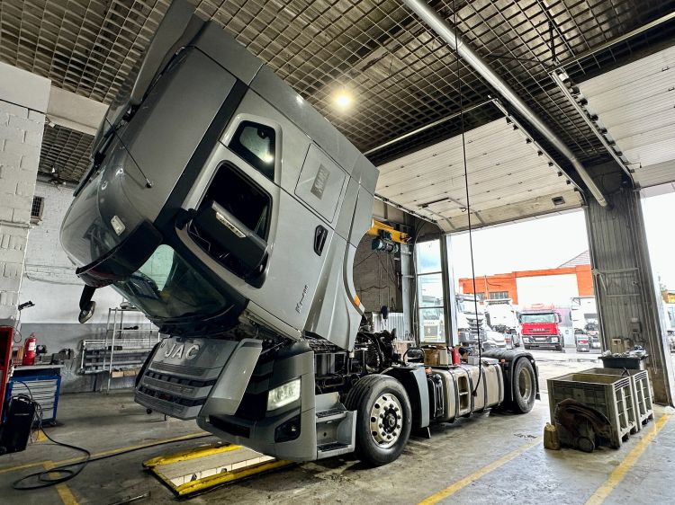 Сервисное обслуживание грузовых автомобилей JAC