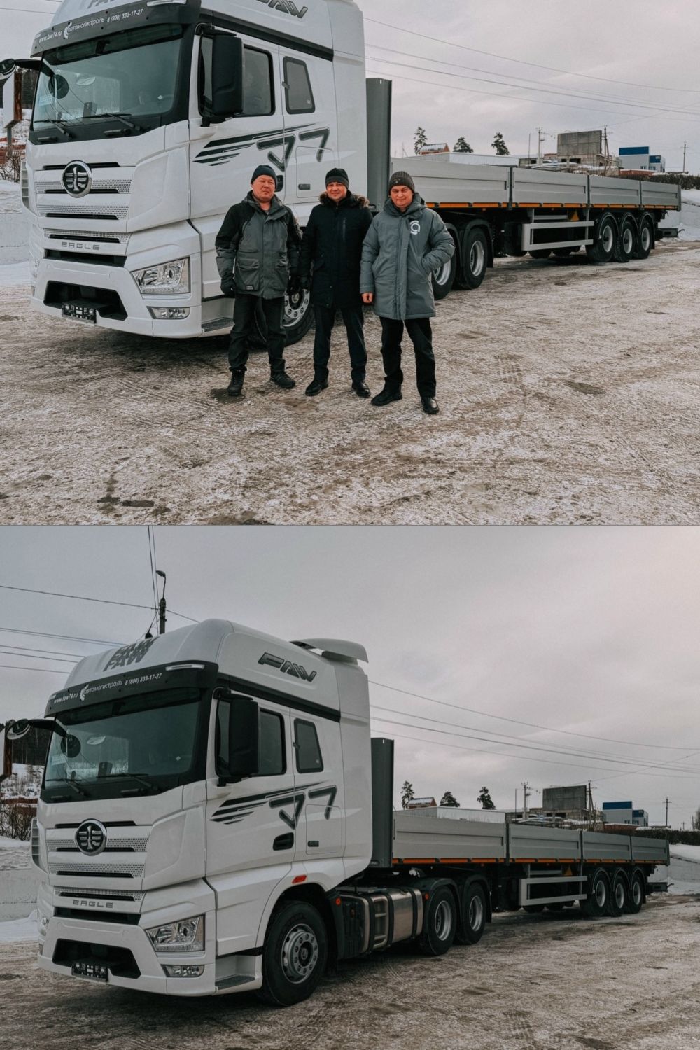 Так и стартовал наш понедельник — с радостной выдачи нового авто счастливому клиенту!