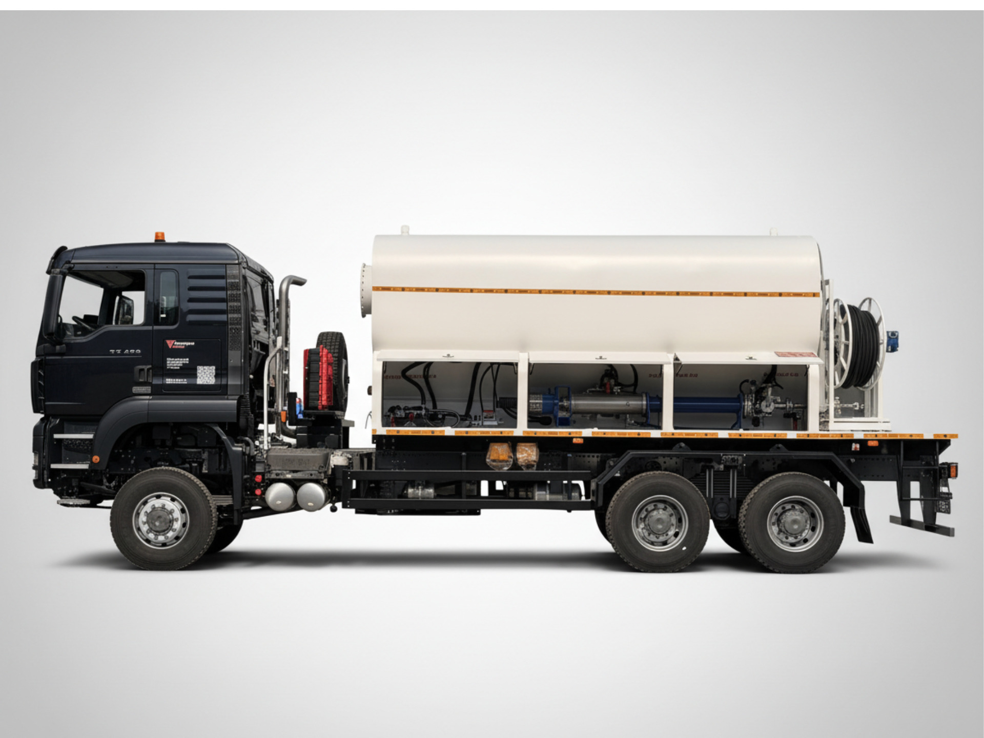 Смесительно-зарядная машина SITRAK 6×6