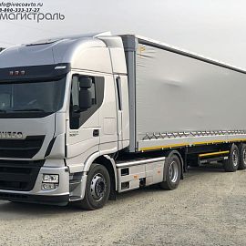 IvecoStralis AS 4x2 серый для Тюмени