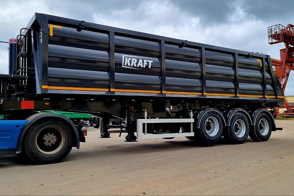 САМОСВАЛЬНЫЙ ПОЛУПРИЦЕП KRAFT BOX-TYPE / 33 м3