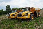 Самосвал Volvo A40G с шарнирно-сочленённойрамой 