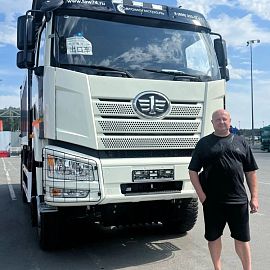 Передали ещё один FAW самосвал 6x6!