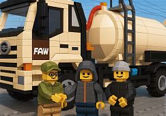 В выходные мы решили поддержать актуальный тренд, увлечение #лего и представили наши автомобили, собранными из деталей конструктора! 