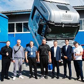 Торжественная выдача FAW J7 в рамках Клиентского дня! 