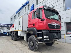 ПАРМ Sitrak 6x6 с КМУ ИМ-95