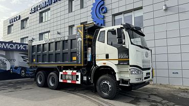 Специальные условия на самосвал FAW J6 6х6 с СЕВЕРНЫМ ПАКЕТОМ