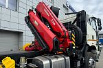 Седельный тягач FAW 3250 с КМУ Sunhunk K-238  