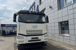 Бортовой автомобиль FAW CA3310 с КМУ Hyva HST12 E4