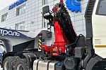Седельный тягач FAW CA 3250 c КМУ Sunhunk K-238  6х6