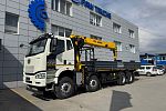 Бортовой автомобиль FAW CA3310 с КМУ Hyva HST12 E4