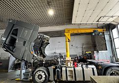 Первый пошел!  первый автомобиль JAC заехал в «Миасс-Автомагистраль» на плановое ТО!