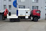 Мастерская на Sitrak 6x6 с КМУ ИМ-95
