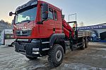 Бортовой автомобиль Sitrak с КМУ Sunhunk K-238 6x6