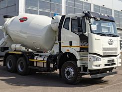 Автобетоносмеситель Faw J6 6x4 АБС Tigarbo, 9 м3