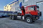 Бортовой автомобиль Sitrak с КМУ Sunhunk K-238 6x6