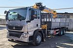 SITRAK ТХ 6X4 бортовой с КМУ