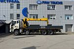 Бортовой автомобиль FAW CA3310 с КМУ Hyva HST12 E4