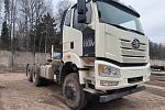 Тягач FAW 6 х 6 Односкатная ошиновка