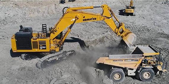 Горный гидравлический экскаватор KOMATSU PC1250-11R