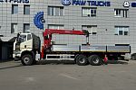Бортовой автомобиль FAW с КМУ Horyong HRS 216