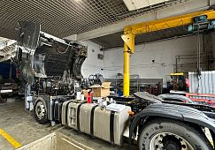 Первый пошел!  первый автомобиль JAC заехал в «Миасс-Автомагистраль» на плановое ТО!