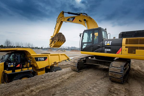 Гусеничный гидравлический экскаватор Caterpillar Cat 336
