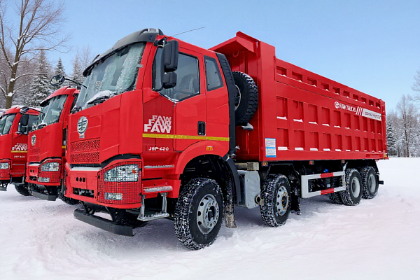 Самосвал 26 м³ FAW J6 2022 г.в.